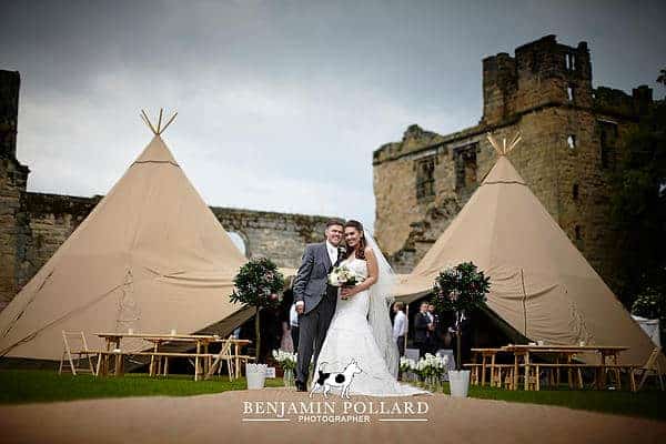 Andrew and Emma Tipi Wedding 1