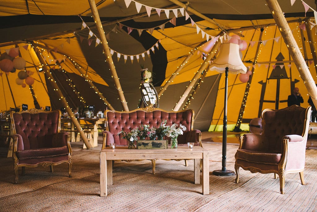Vintage Tipi Chill-Out Furniture