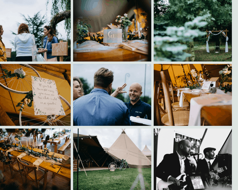 Secret Garden Tipi Wedding Open Day | Hannah Hall Photography