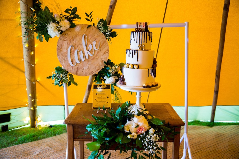 Easter Inspired Tipi Wedding Styling