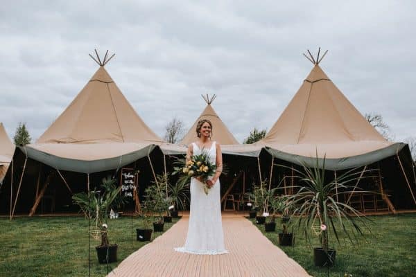 Scandi inspired Tipi Styling