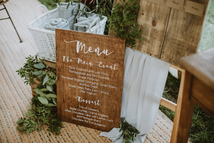 Sailcloth wedding