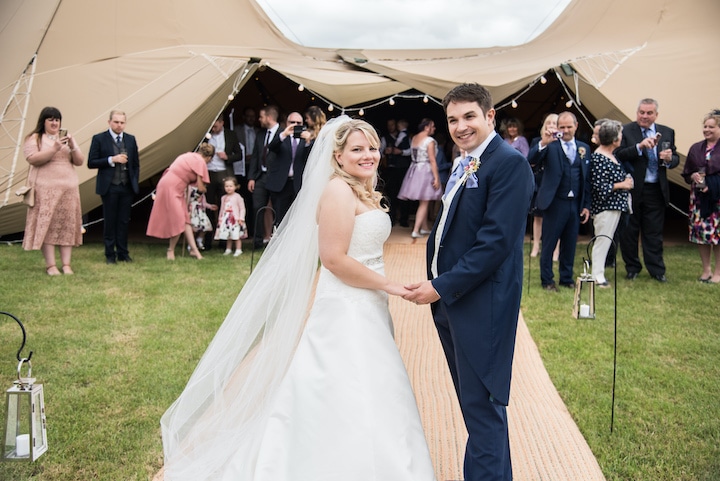 Intimate Tipi Wedding
