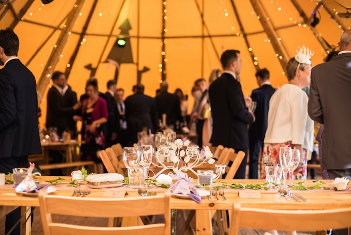 Intimate Tipi Wedding
