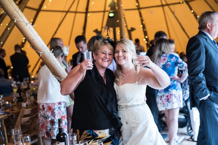 Intimate Tipi Wedding
