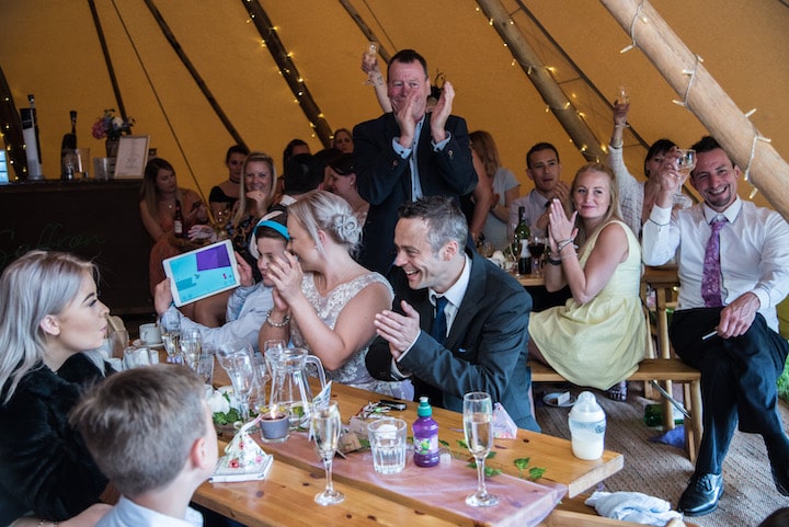 Intimate Tipi Wedding