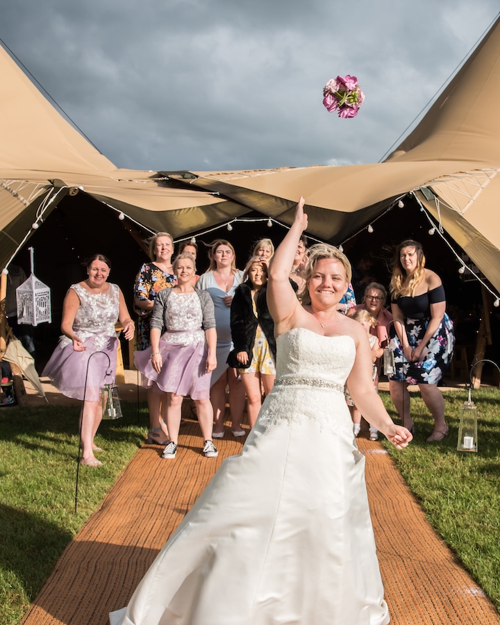 Intimate Tipi Wedding