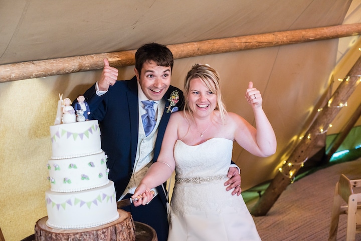 Intimate Tipi Wedding