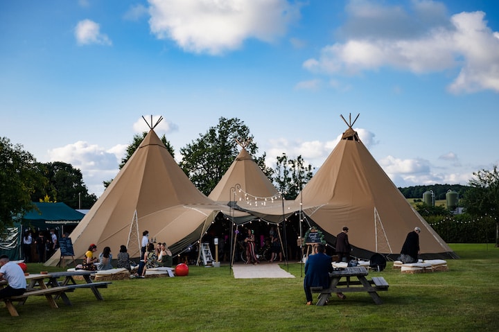 Carnival Tipi Wedfest