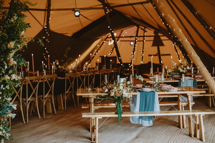 Playful and Fun Tipi Styling
