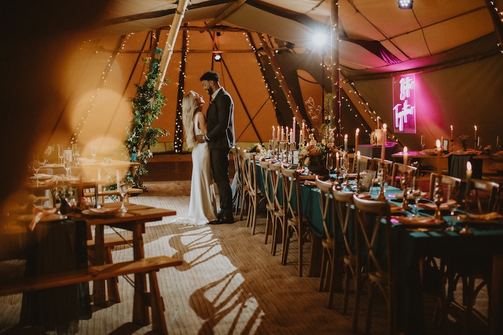 Playful and Fun Tipi Styling
