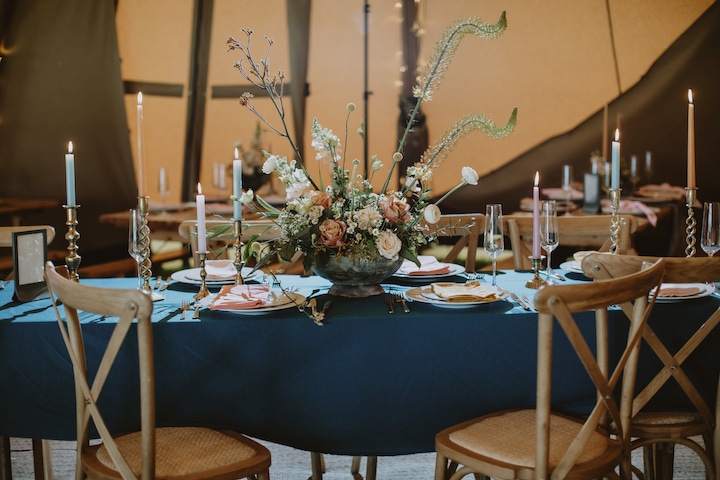 Playful and Fun Tipi Styling