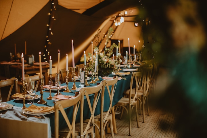Playful and Fun Tipi Styling