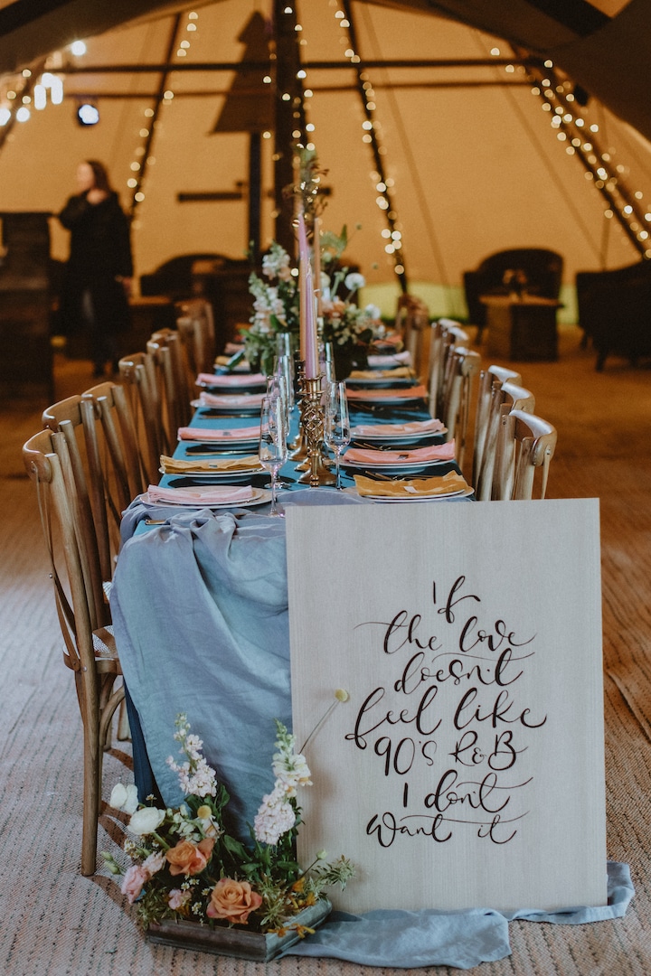 Playful and Fun Tipi Styling