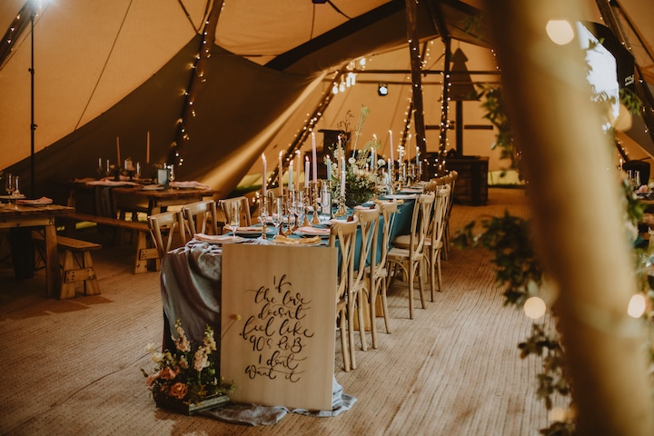 Playful and Fun Tipi Styling