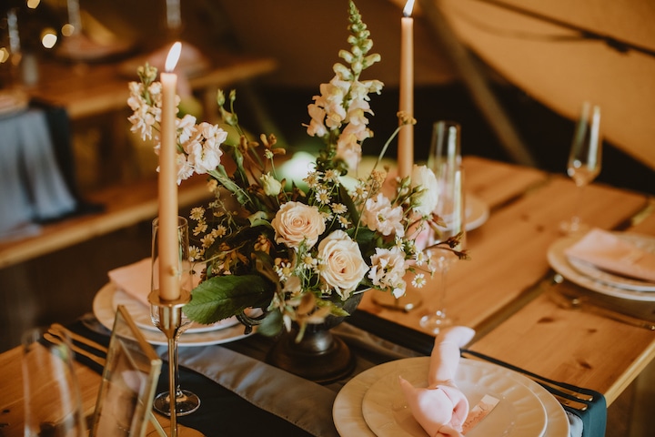 Playful and Fun Tipi Styling