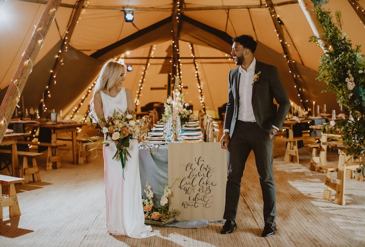 Playful and Fun Tipi Styling