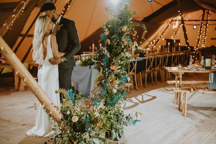 Playful and Fun Tipi Styling