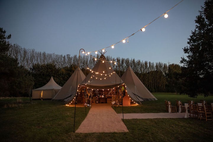 Celestial Boho Tipi Styling