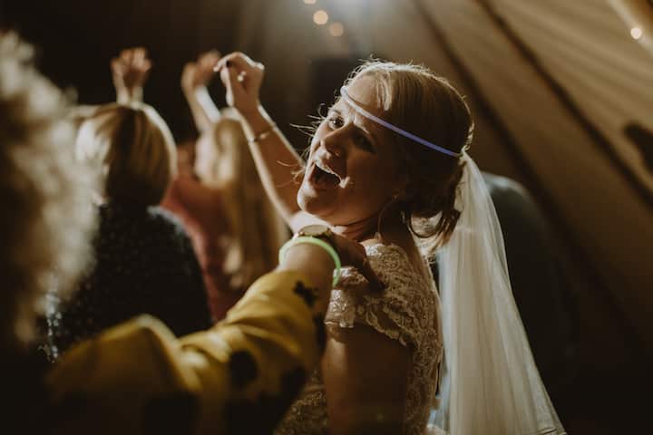 Fun Filled Tipi Wedding