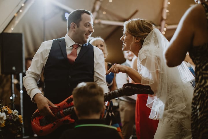 Fun Filled Tipi Wedding