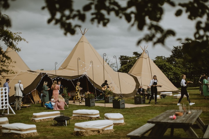 Fun Filled Tipi Wedding