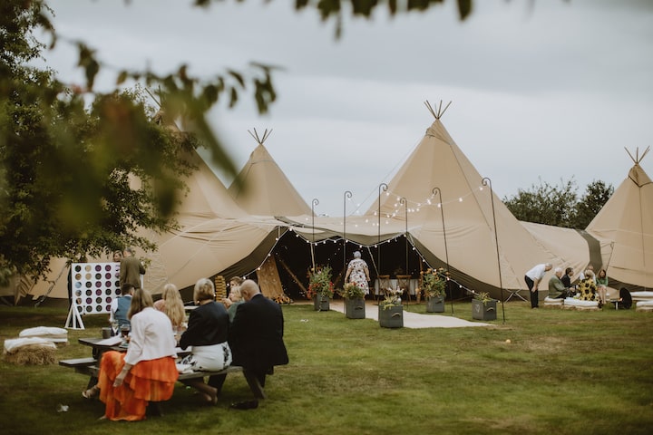 Fun Filled Tipi Wedding