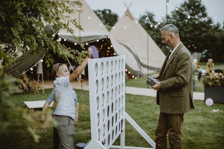 Fun Filled Tipi Wedding