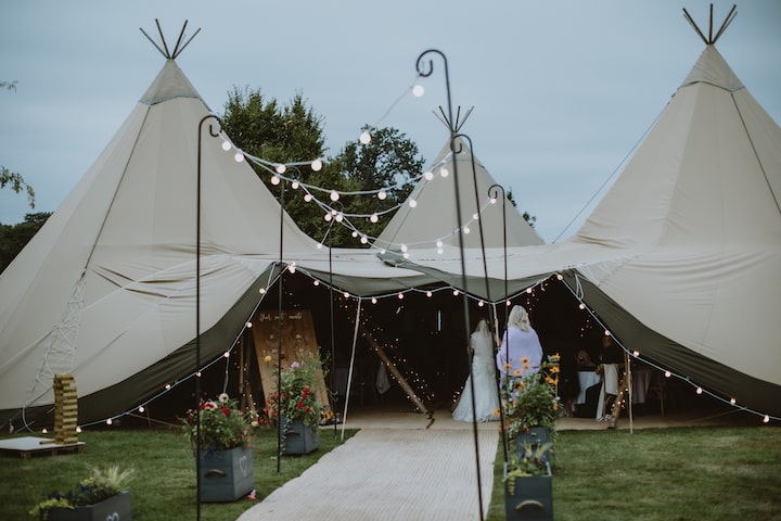 Fun Filled Tipi Wedding