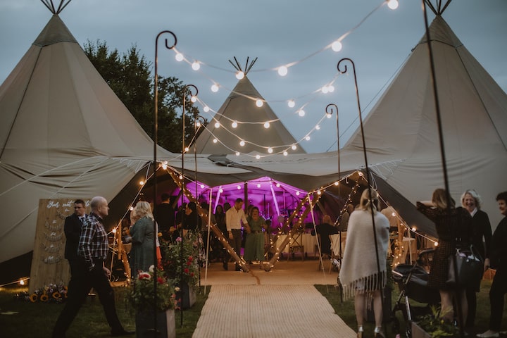 Fun Filled Tipi Wedding