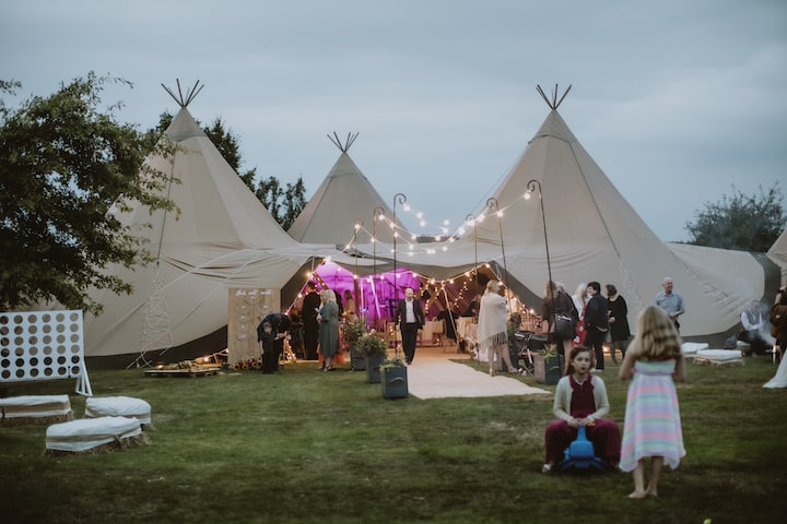 Fun Filled Tipi Wedding