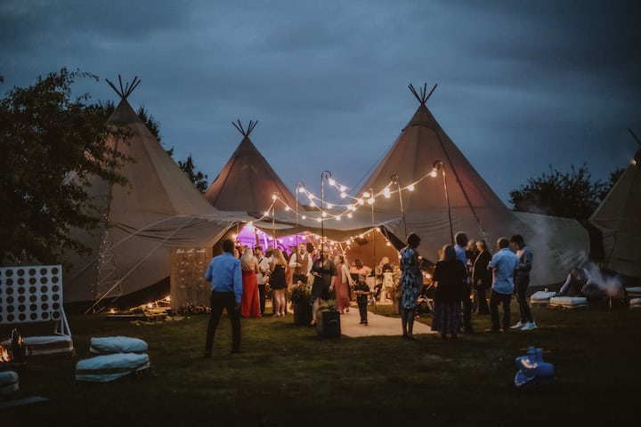 Fun Filled Tipi Wedding