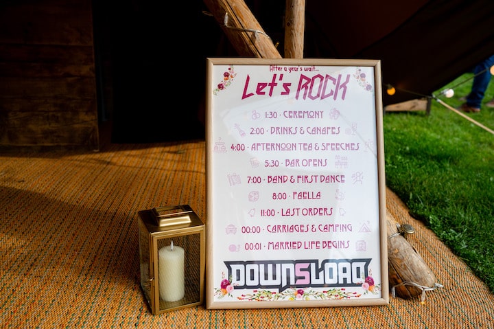 Download Festival Tipi Wedding