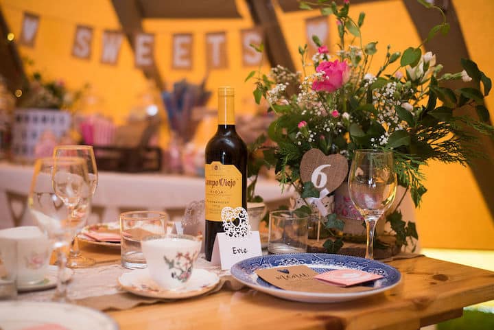 Garden Tipi Wedding