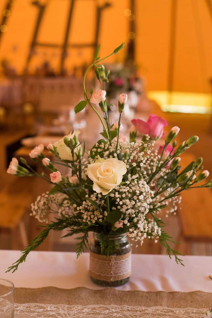 Garden Tipi Wedding