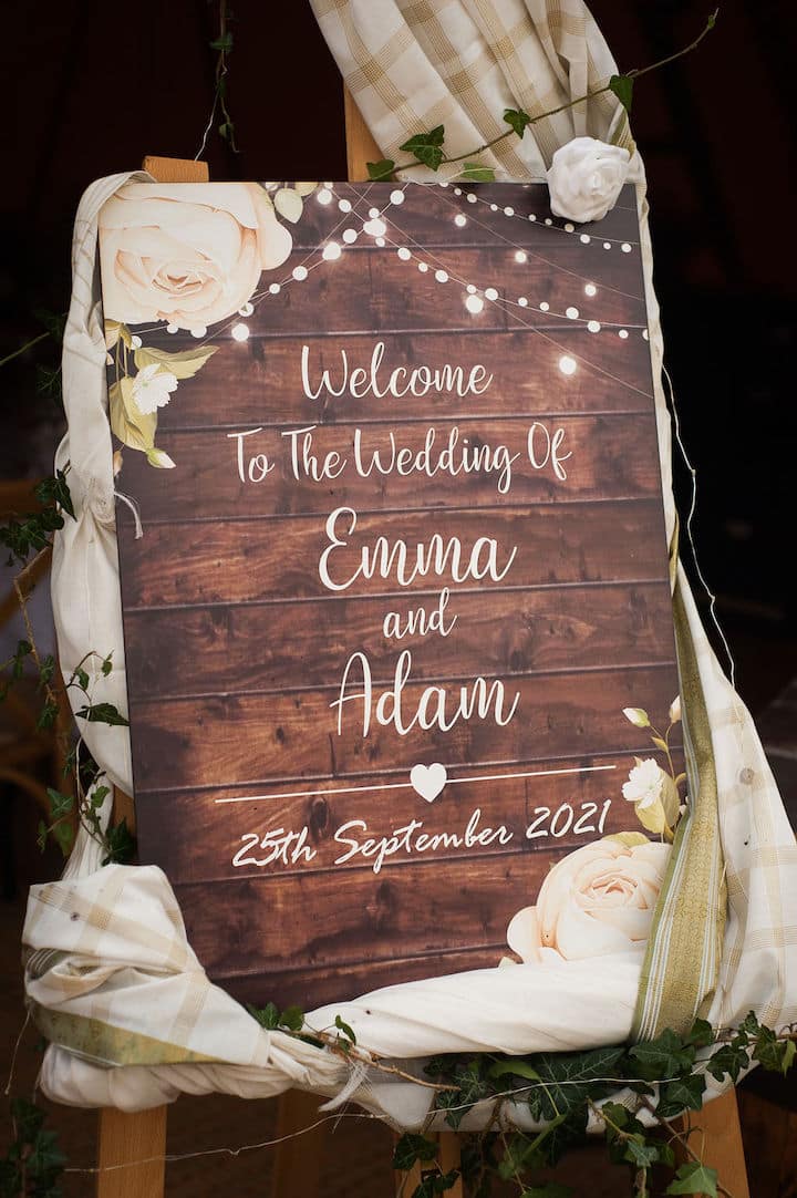 Garden Tipi Wedding