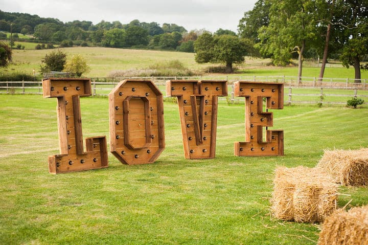 Garden Tipi Wedding