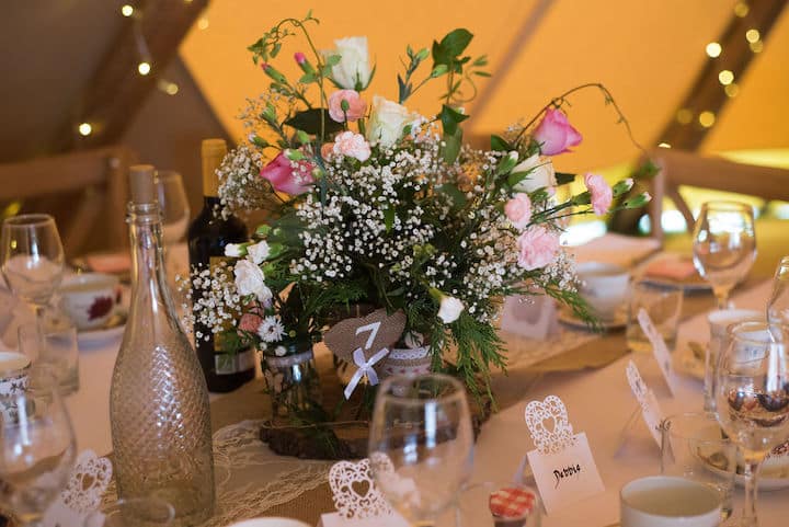 Garden Tipi Wedding