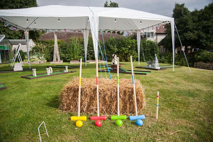 Garden Tipi Wedding
