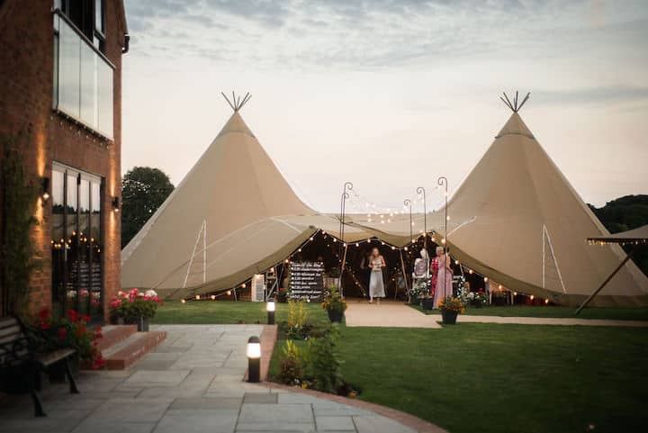Garden Tipi Wedding