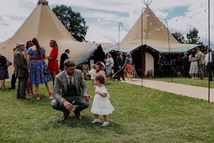 Lakeside Tipi Wedding
