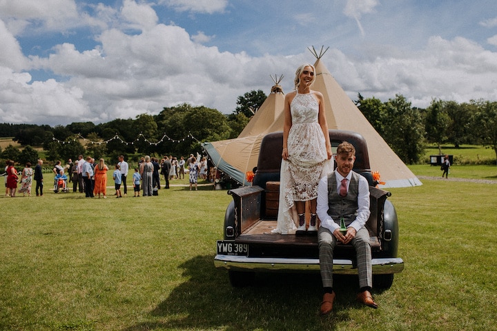 Lakeside Tipi Wedding