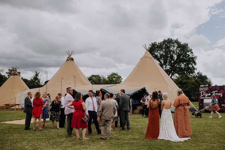 Lakeside Tipi Wedding