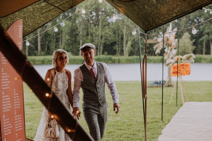 Lakeside Tipi Wedding