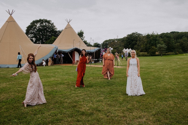 Lakeside Tipi Wedding