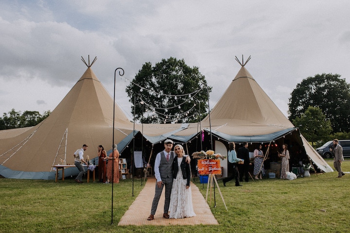 Lakeside Tipi Wedding