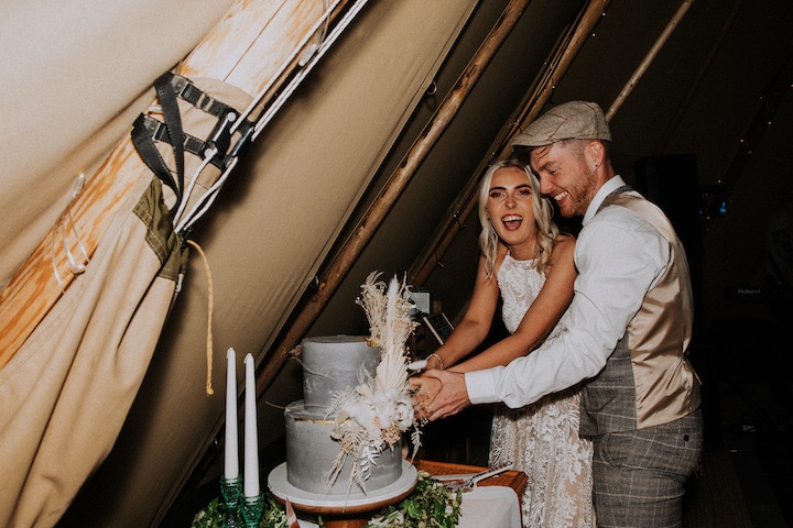 Lakeside Tipi Wedding