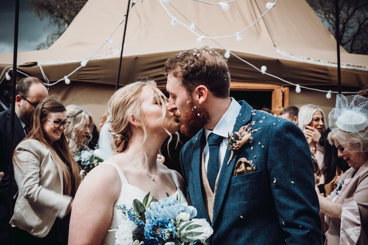 One Giant Hat Tipi Wedding