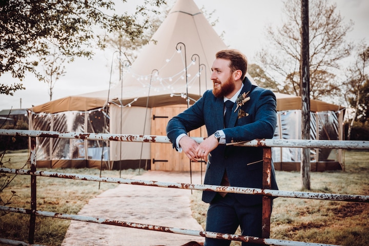 One Giant Hat Tipi Wedding