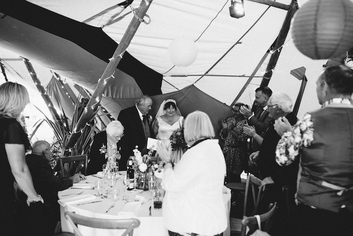 Large Tipi Wedding Celebration